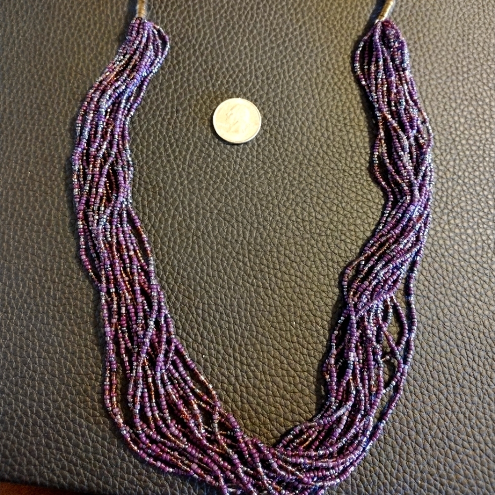 Multi Strand Beaded Necklace